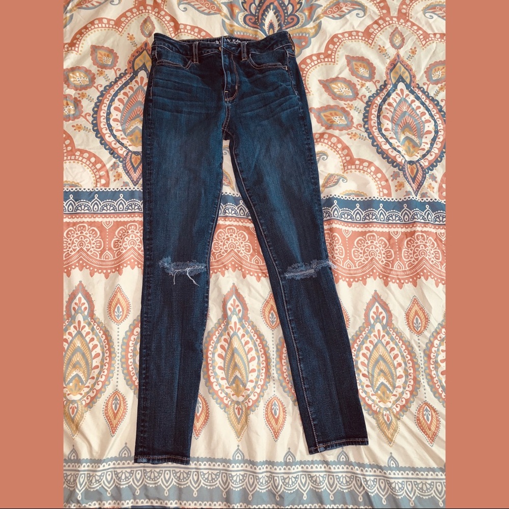 ‼️👖high rise American Eagle jeggings👖‼️